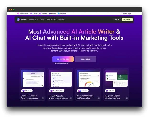 WriteSonic: The ultimate AI writing platform!

Research, create, optimize, and analyze your content with cutting-edge AI models like ChatGPT, Claude, and Gemini.

Keywords: copywriting tools, AI copywriting tools, AI Tools for Copywriting