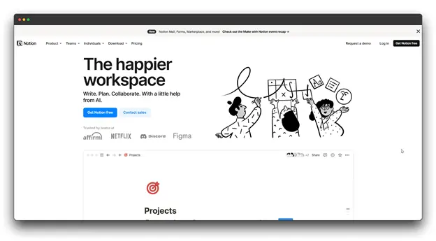 Notion: The happier workspace with AI!

Write, plan, and collaborate with a little help from AI.

Keywords: copywriting tools, AI copywriting tools, AI Tools for Copywriting