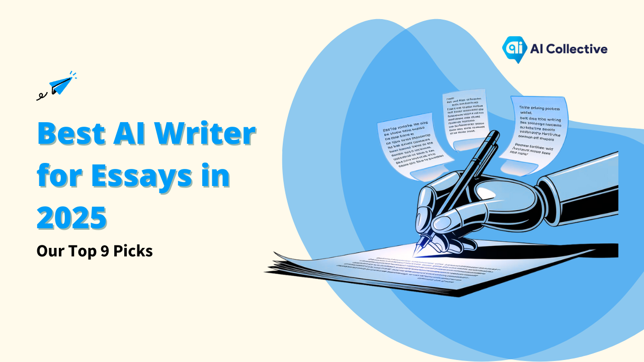 A plain, blank black image with no discernible content or features. Keywords: AI Writer for Essays, Best AI writer for Essays, AI Writer.